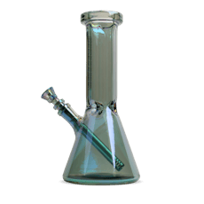 Red Eye Glass Beaker Tube - 8"