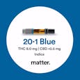 Matter Blue Indica Cartridge 500mg - FPB (Fruity Pebbles)