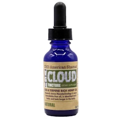 CBD American Shaman Hemp CBD Hemp CBD Tinctures VG Cloud Tincture - Natural - CBD & Terpene Rich Hemp Oil - 300mg (30ml)