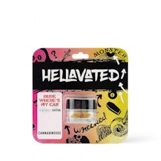 Hellavated Dabz - Dude Where's My Car - 1g