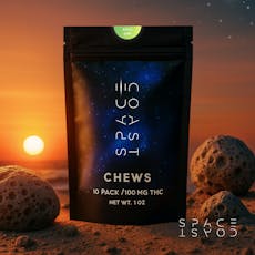 Apple Kiwi 10pk - 100mg, Distillate Chews