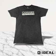 Cannabis is not a Crime - Black XL