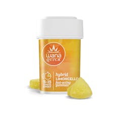 Wana Quick Limoncello Gummies 10 Pack | 100mg
