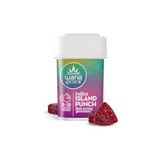 Wana Quick Island Punch Gummies 10 Pack | 100mg