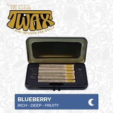 Twax Blueberry Distillate Joint 0.6g, 5pk