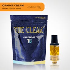 The Clear Orange Cream Cartridge 1000mg