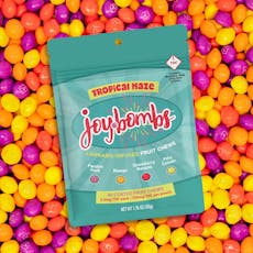 JoyBomb Tropical Chews Sweets 100mg
