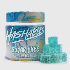 Hashables Sugar Free Blue Raspberry Gummies 20ct