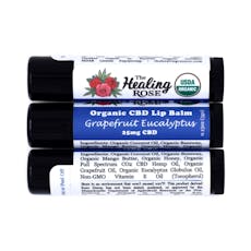 The Healing Rose Organic Grapefruit Eucalyptus Lip Balm Each
