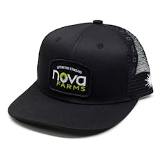 Nova Farms Black Trucker Each, Hat
