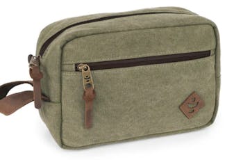 Revelry Smell Proof "Sage" Stowaway Toiletry Kit Each