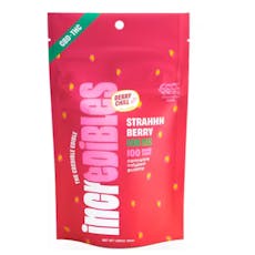 Strahhhberry (1:1 THC:CBD) 10 Pack | 100mg, Gummies