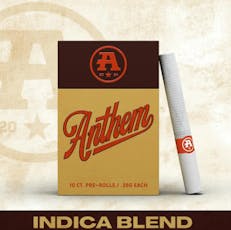 Anthem Indica Blend Pre-Rolls 10 Pack | 3.5g