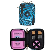 Revelry Smell Proof "Monstera" Traveler Rolling Kit Each