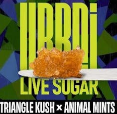 Triangle Kush X Animal Mints Live 1g, Sugar