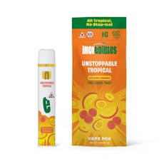 Unstoppable Tropical THC:THCV:CBDV 1g, Disposable
