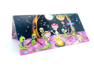 Zzz's Rolling Paper Company Intergalactic Trip Rolling Booklet - King Size Slim Papers Each