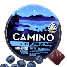 Camino Midnight Blueberry 5:1 THC:CBN Gummies 5mg | 20pk