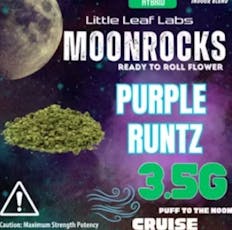 Little Leaf Labs Purple Runtz Moonrock Infused Pre-Ground Flower 3.5g