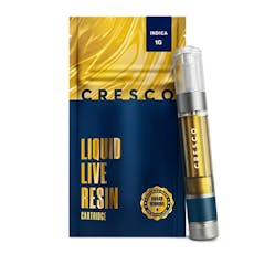 Cresco LA Kush Cake Live Resin Cartridge 1g
