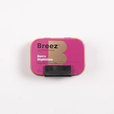 Breez Berry Nighttime Tin 5MG, 20 PK Mints 3mg, 20 pack