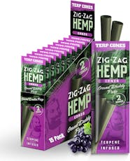 Zig Zag Papers Zig Zag Hemp Cones Grand Daddy Purp Each, 2 pk
