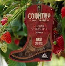 Country Summer Strawberry | 1g 510 Vape 1g