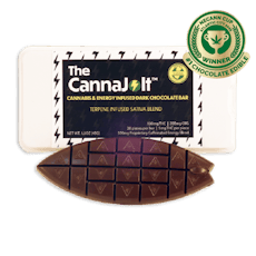 Cannajolt Energy Bar 100mg, Chocolate