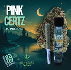 Pink Certz 1g, Pre-Roll