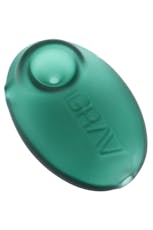 Sandblasted Pebble Spoon Sandblasted Lk Grn