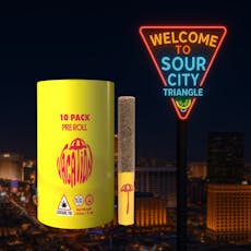 Sour City Triangle 10pk 0.35g
