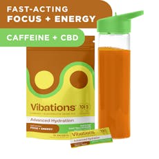 Vibations Half Lemonade Half Iced Tea 100mg, 10pk
