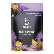 Binske Blackberry Lemon PROMO Gummies 100mg