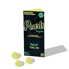 Electric Honeydew 10pk 100mg, Hash Rosin Gummies