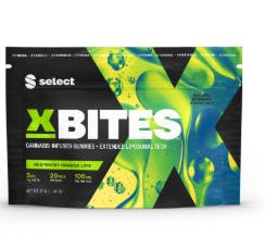 X Bites Raspberry Orange Lime 20pk, Gummies