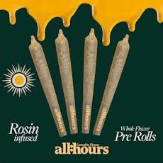 all:hours Banana Acai Mints Rosin Roll Shorties 4pk