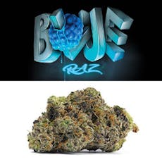 Blue Raz 3.5g, Whole Flower