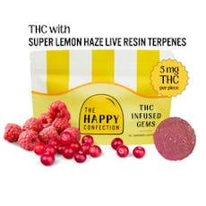 The Happy Confection Crushin' It Cran-Raspberry Gummies 20pk