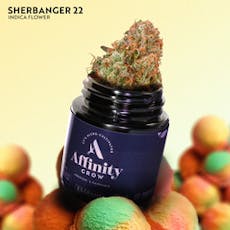 Sherbanger 22 3.5g, Whole Flower