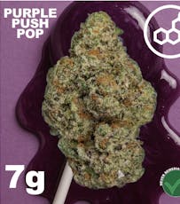Purple Push Pop 7g, Whole Flower