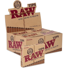 Raw Tips Tips Rolled 21cnt