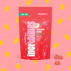 inc.edibles Strahhhberry THC:CBD Gummies 20pk