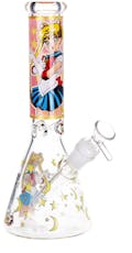 Japanese Animation Girl Beaker Glass Water Pipe | Each