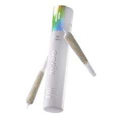 Aeriz White Peach Gelato Kief Infused Pack 1g, 2pk