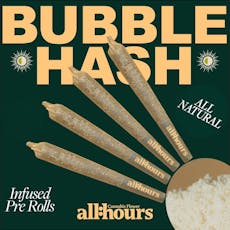 all:hours Space Gello Bubble Hash Infused Shorties 4pk