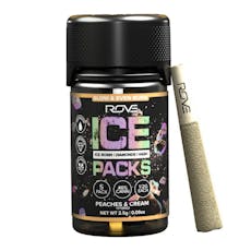 Rove Peaches & Cream Infused Pre-Rolls 0.5g | 5 pack
