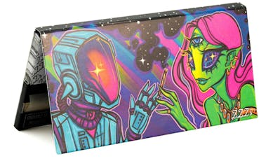 Zzz'S Rolling Paper Co. "Space Lovers" King Size Slim Papers + Tips Each