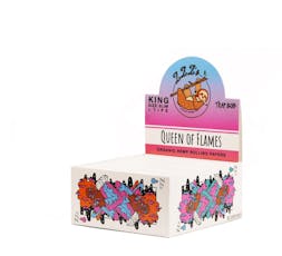 Zzz'S Rolling Paper Co. "Queen Of Flames" King Size Slim Papers + Tips Each