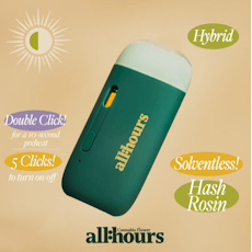 all:hours Trop Cherry Honey Banana Solventless Hash Rosin Disposable 0.5g