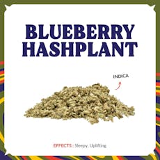 Awssom Blueberry Hashplant Ground Flower 7g